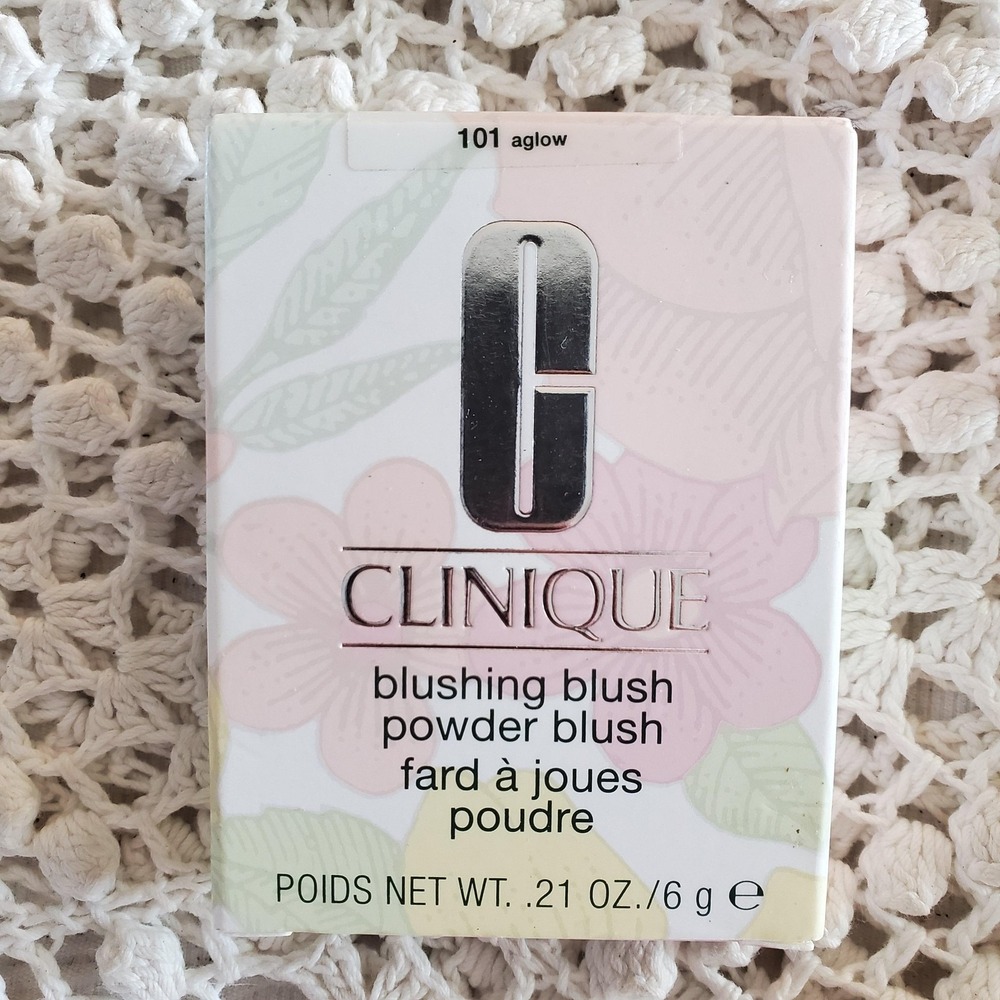 Clinique Blushing Blush Powder Blush 101 Aglow 0.21 Oz 6 G Women Cheek Color